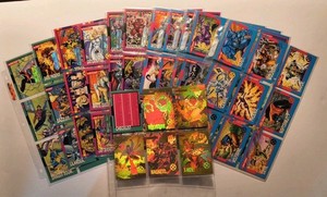 1992 Impel MARVEL Uncanny X-Men COMPLETE Set SERIES 1,Checklist + ALL 5 HOLOGRAM