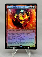 Avatar Roku, Firebender Foil TLE #112 - MTG Avatar The Last Airbender Near Mint