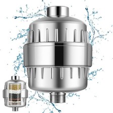 20 Stage Shower Head Filter Hard Water Softener Chlorine Heavy Metal Purifier
