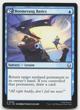 Boomerang Basics 46 Uncommon Avatar: The Last Airbender Magic: The Gathering NM
