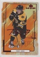 2020 Upper Deck MVP 20th Anniversary Colors & Contours Gold /250 Torey Krug 1fo7