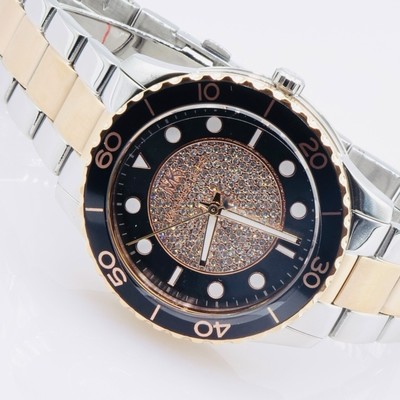 MICHAEL KORS Uhr Damenuhr Armbanduhr Uhr MK6960 Runway Bicolor NEU OVP Händler