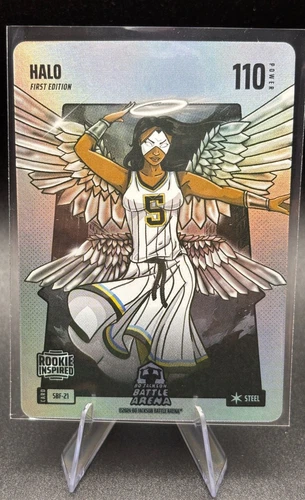 Bo Jackson Battle Arena HALO "Angel Reese" Silver Battlefoil Steel #SBF-21