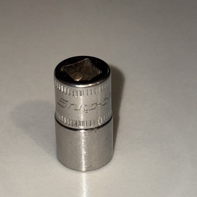 SNAP ON#TMMD9 - 9mm, METRIC, CHROME, 12 PT., 1/4  Dr., Standard Socket-USA-NICE