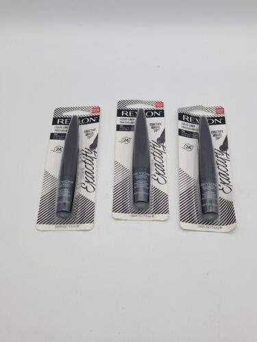 3 PACK REVLON COLORSTAY EXACTIFY LIQUID LINER 24 HR WEAR 102 SPARKLING BLACK - Picture 6 of 8