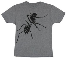 Ant-Man Marvel Adult New T-Shirt - Ant Man Ant Made of Words Pic