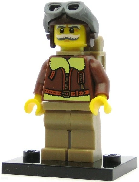 LEGO Minifigures Series 3 Pilot Genuine eBay