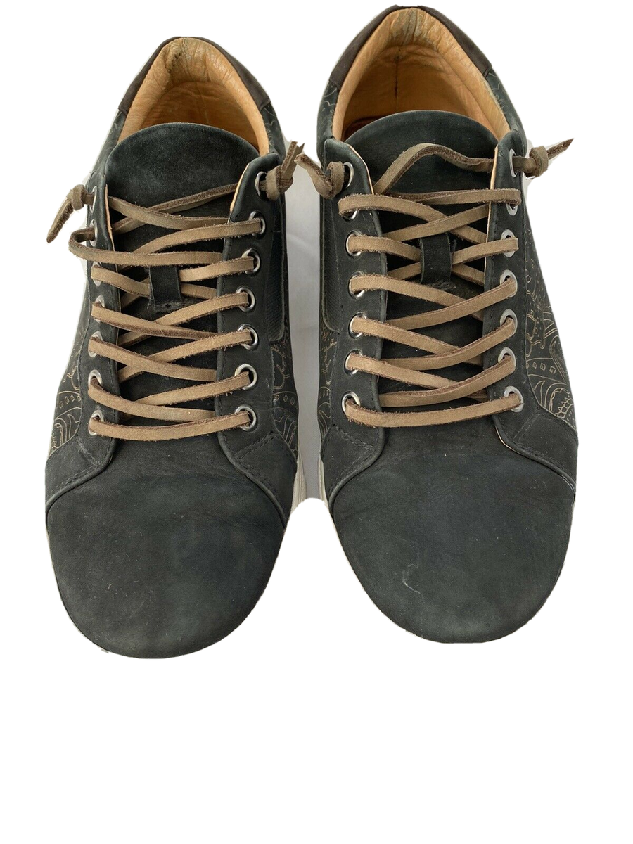 Robert Graham Lima RGL5018 Mens Shoes Black Suede Sneakers  display picture 1