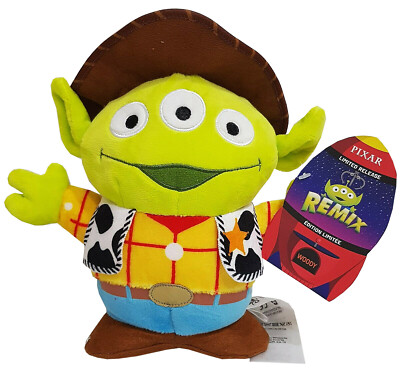 Disney Store Alien Remix Woody Plüschtier Kuscheltier Pixar Toy Story Sheriff