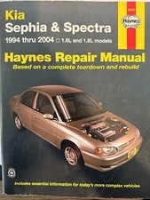 Haynes Kia Sephia Spectra All Models 1994-2004 Repair Manual 54070
