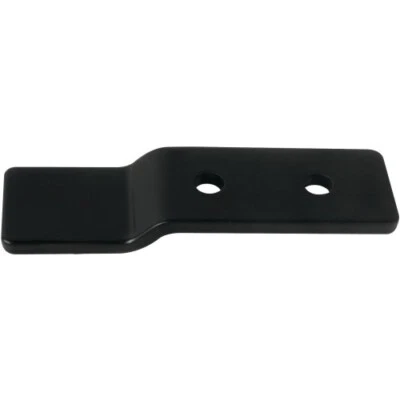 TORBEL Crochet de rappel pour volet pliant en acier phorétique - 74 x 24 mm - noir TOR