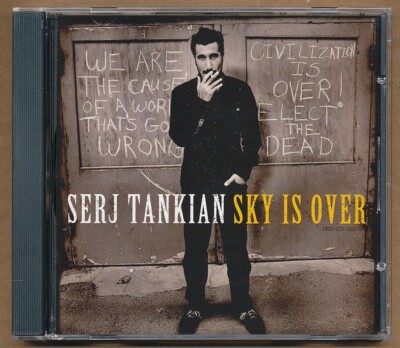 Serj Tankian [System of a Down] Sky is Over RARE promo radio only CD  single