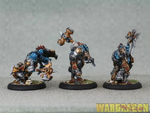 40 mm Hordas WDS pintado Trollbloods Trollkin Warders u51 Foto 4 de 4