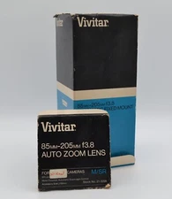 Vivitar 85мм-205мм 13.8 AUTO ZOOM LENS