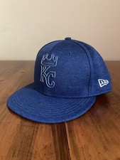 Kansas City Royals Fitted Hat 7 3/8 New Era Clubhouse Collection 59FIFTY Cap
