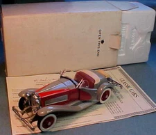 DANBURY MINT 1935 DUESENBERG 1/24 GRAY/RED DM515 MIB
