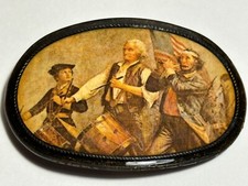 Vintage Belt Buckle 1776 Revolution Army marching metal