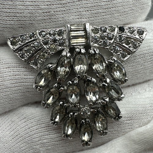 Klassischer Art Deco Kleiderclip 30er Jahre #802 - Bild 7 von 8