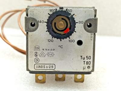 LANDIS & GYR RAK20.1055 THERMOSTAT, RANGE 60-160°C, 250V~ | eBay