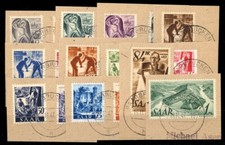 1947, Saar, 206-25, Briefst. - 1801432