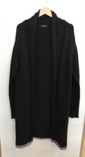 Yohji Yamamoto Y'S Black Long Cardigan Length 40 inches