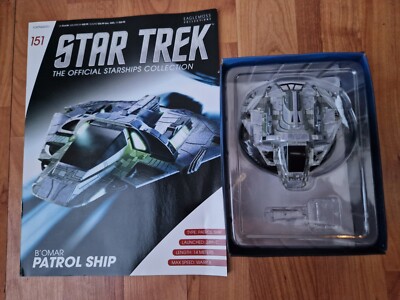 Star Trek Eaglemoss Raumschiff Sammlung #151 B'Omari Patrouillenschiff