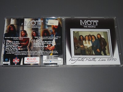 MOTT THE HOOPLE - FAIRFIELD HALLS LIVE 1970 / ANGEL-AIR-CD 2007 (CD MINT-)