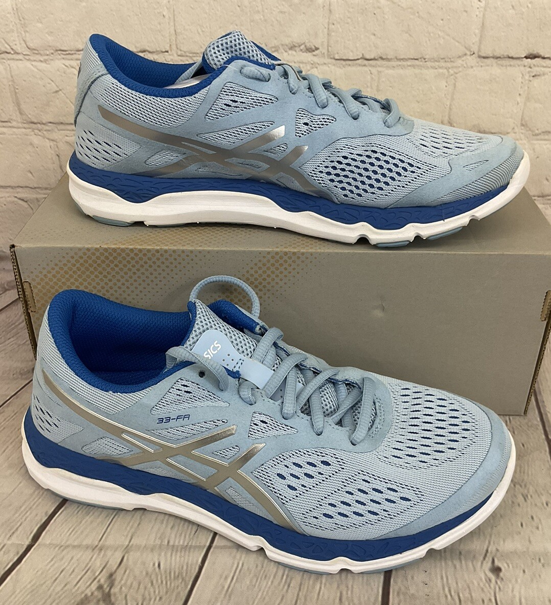 ASICS×A.P.C. (L size) Asics TN583N 4491 33-FA Women's Running Shoes Powder Blue