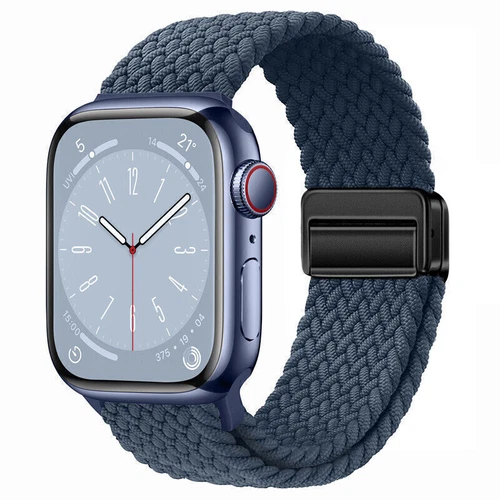 Magnet Nylon Armband für Apple Watch Ultra 2 49mm & Serie 1-9,Ersatzband 38-45mm - Bild 17 von 101