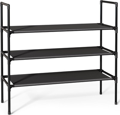 Shoe Rack - X-LARGE Shoe Organizer, 3-Tier Shoe Storage Rack Sturdy Shoe Rack 