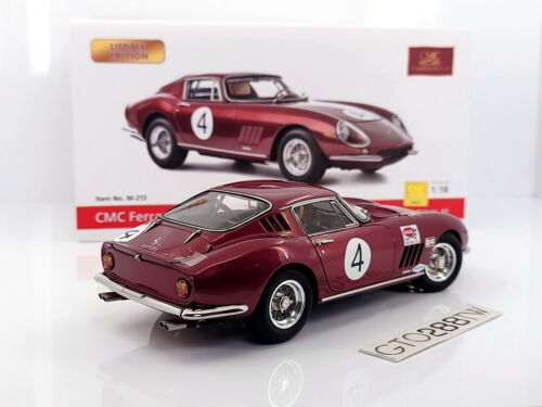 CMC 1:18 scale Ferrari 275 GTB/C #4 Nassau Tourist Trophy 1966(M-213) /LE1000pcs - Picture 3 of 9