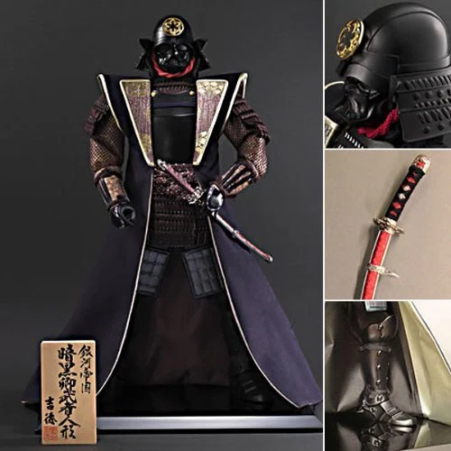 Star Wars DARTH VADER SAMURAI YOROI ARMOR DOLL Yoshitoku Bushi New - Image 3 of 4
