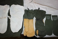 US Military Trigger Finger Mittens Shooting Gloves with Snow Camo Covers M EXC