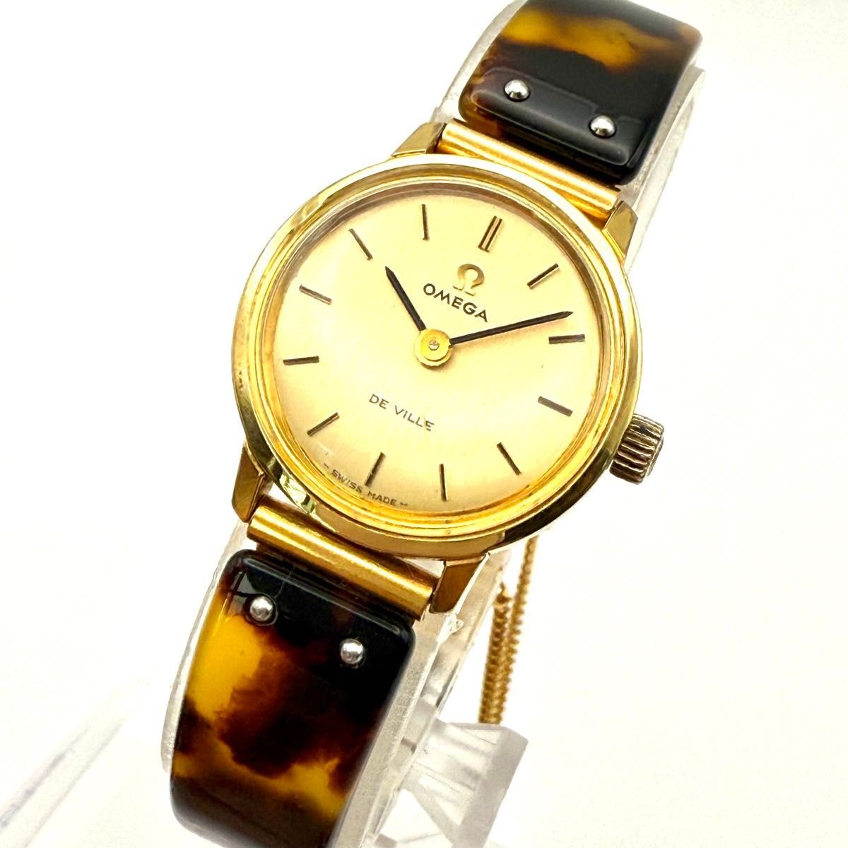 OMEGA De Ville Ladies Antique Hand-wound Mechanical Watch with Aftermarket JPN