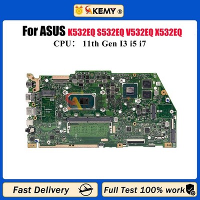 For ASUS Vivobook K532EQ S532EQ X532E X532EA X532EQR X532EQ Notebook Motherboard