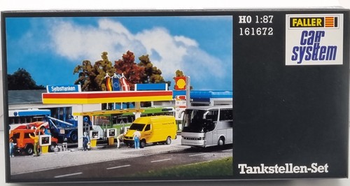 Faller 161672 | Car System Tankstellen-Set. H0 sehr selten Spur H0 | Zustand: Neu