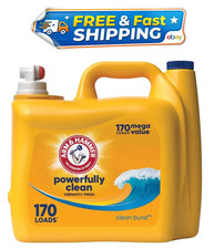 Arm & Hammer Clean Burst, 170 Loads Liquid Laundry Detergent, 170 Fl oz 0.19 per gallon
