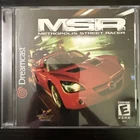MSR Metropolis Street Racer Sega Dreamcast 2000 Complete Tested Working
