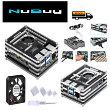 GeeekPi Acrylgehäuse Raspberry Pi 4 Model B ...