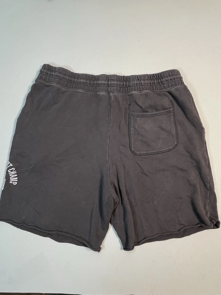 Pantalones Cortos de Boxeo Mike Tyson Vintage Años 80 Roots of Fight Hombres XL Parche Algodón Negro Foto 4 de 4