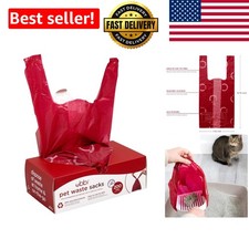 Odor-Control 200 Count Pet Waste Bags with Lavender Scent  Easy Tie Closures