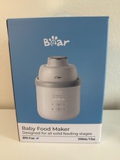Baby Food Maker Steamer and Blender Bear NutriEase AllStage Stainless Steel
