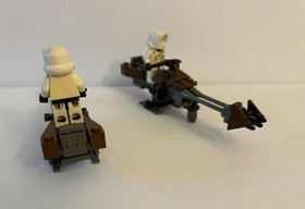 Lego Star Wars 7128 - Speeder Bikes 100 % complete with Manual - No Box