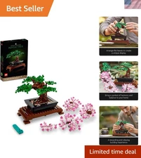 Botanical Bonsai Tree Building Set - Creative, Eco-Friendly Decor