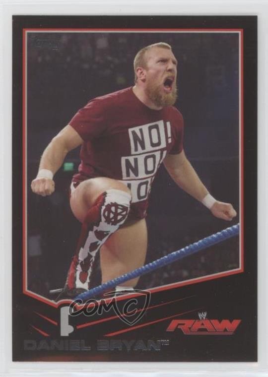 2013 Topps WWE Black Daniel Bryan #9 1j8