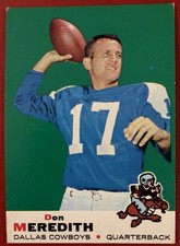 1969 Topps - Don Meredith #75