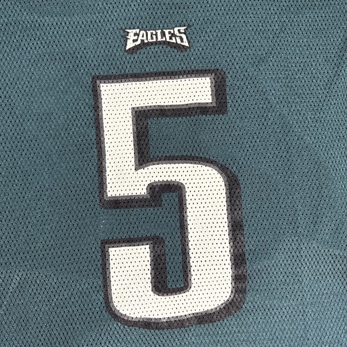 Authentic On Field Philadelphia Eagles Donavan McNabb Jersey #5 Reebok Size 4XL - Picture 19 of 22