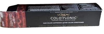 L Oreal Paris Colorsonic #6RR Light Brown Intense Red Hair Color Cartridge  