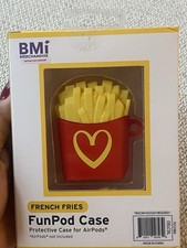BMI Merchandise French Fries Cartoon Silicone Protective Case for AirPods