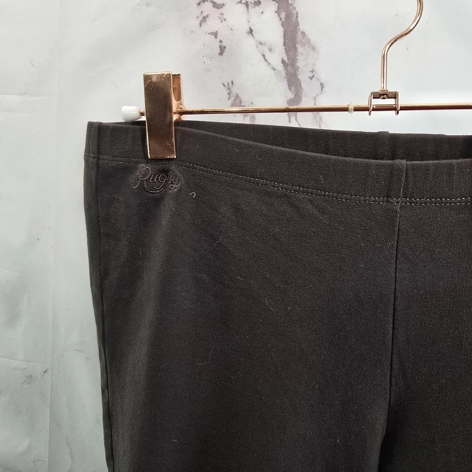 Ralph Lauren Leggings Mujer Medianos Marrón Ecuestre Rugby Jodphurs Gamuza  Foto 2 de 4